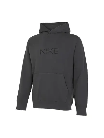 Толстовка sportswear french terry pullover hoodie 'anthracite' Nike — изображение 1 из 4, черный