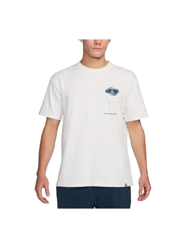 Футболка acg dri fit graphic t shirt asia sizing Nike — изображение 1 из 2, белый