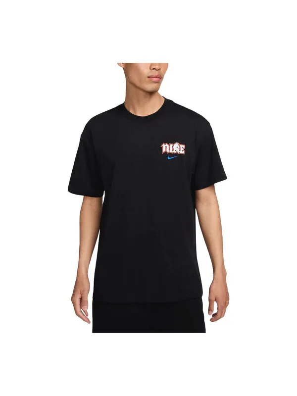 Футболка sportswear max90 t-shirt asia sizing 'black' Nike — изображение 1 из 2, черный