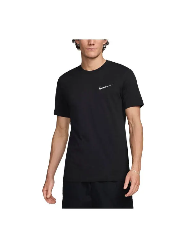 Футболка спортивная одежда swoosh футболка азиатские размеры Nike — изображение 1 из 2, черный