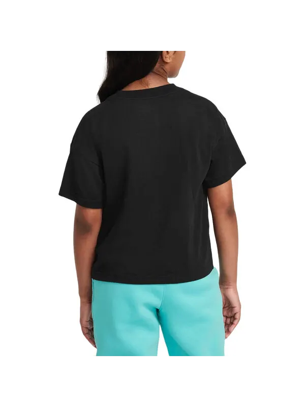 Футболка sportswear graphic t-shirt 'black' Nike — изображение 2 из 2, черный