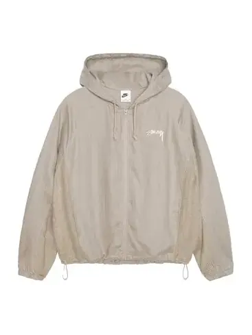 Куртка x stussy льняная куртка с капюшоном Nike — изображение 1 из 4, бежевый/белый