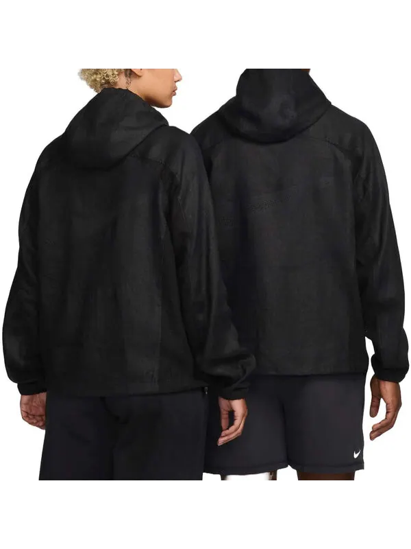 Куртка x stussy льняная куртка-шелк азиатские размеры Nike — изображение 2 из 2, черный