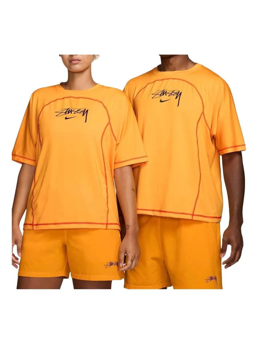 Футболка Nike x Stussy UV T-Shirt 'Sundial' — изображение 1 из 2, желтый