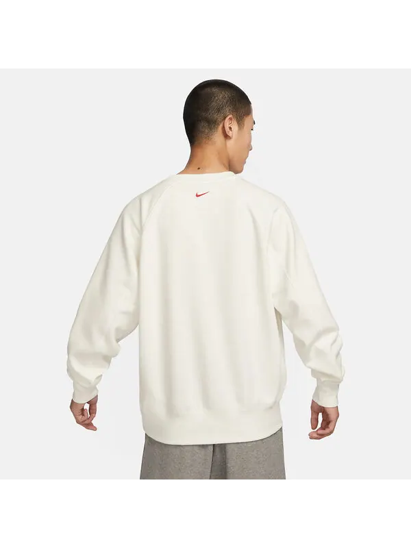 Рубашка sportswear cny crew-neck sweatshirt 'sail red' Nike — изображение 3 из 4, красный