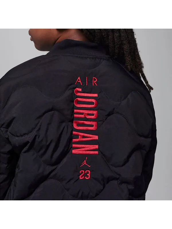 Куртка (PS) Air Jordan Quilted Liner Jacket 'Black' — изображение 4 из 4, черный