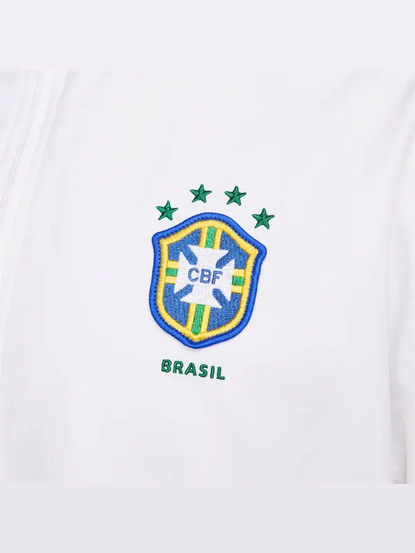 Куртка brazil 1998 reissue football replica tracksuit jacket 'white lyon blue' Nike — изображение 4 из 4, белый/синий