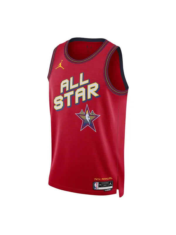 Футболка dri-fit nba 2025 all-star weekend team 1 swingman jersey Air Jordan — изображение 1 из 2, красный
