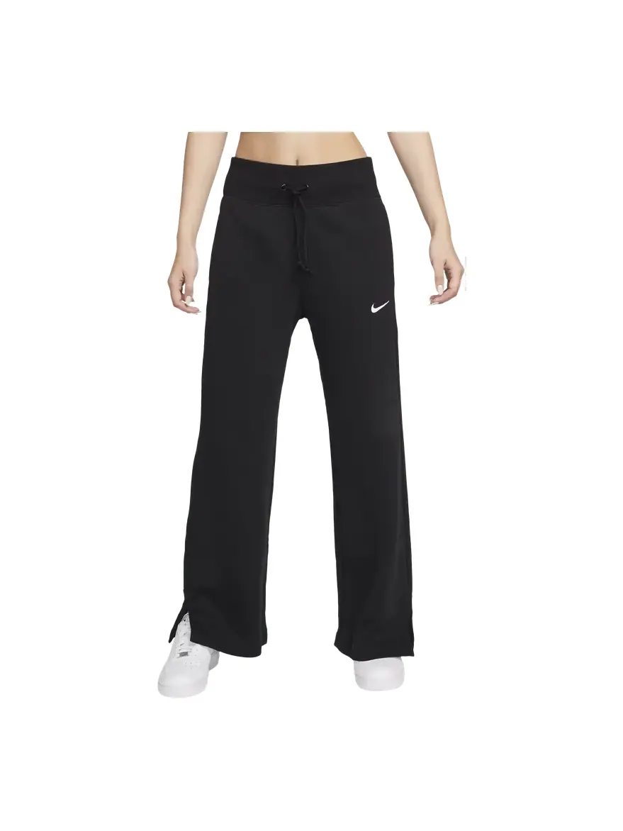 Спортивные брюки (WMNS) Nike Sportswear Phoenix Fleece Pants 'Black' — изображение 1 из 5, черный