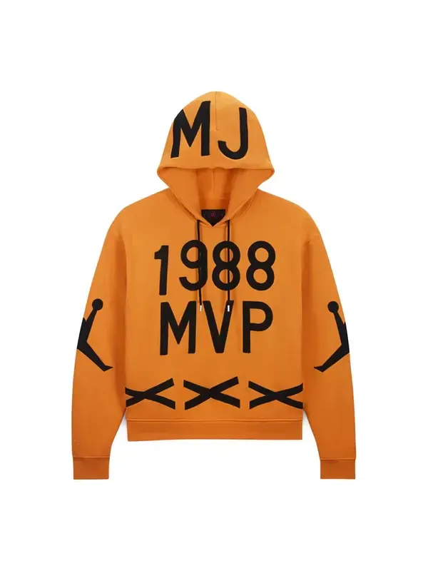 Толстовка x nina chanel abney флисовая толстовка Air Jordan — изображение 1 из 4, оранжевый/черный