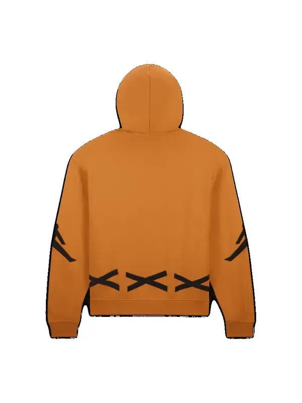 Толстовка x nina chanel abney флисовая толстовка Air Jordan — изображение 2 из 4, оранжевый/черный