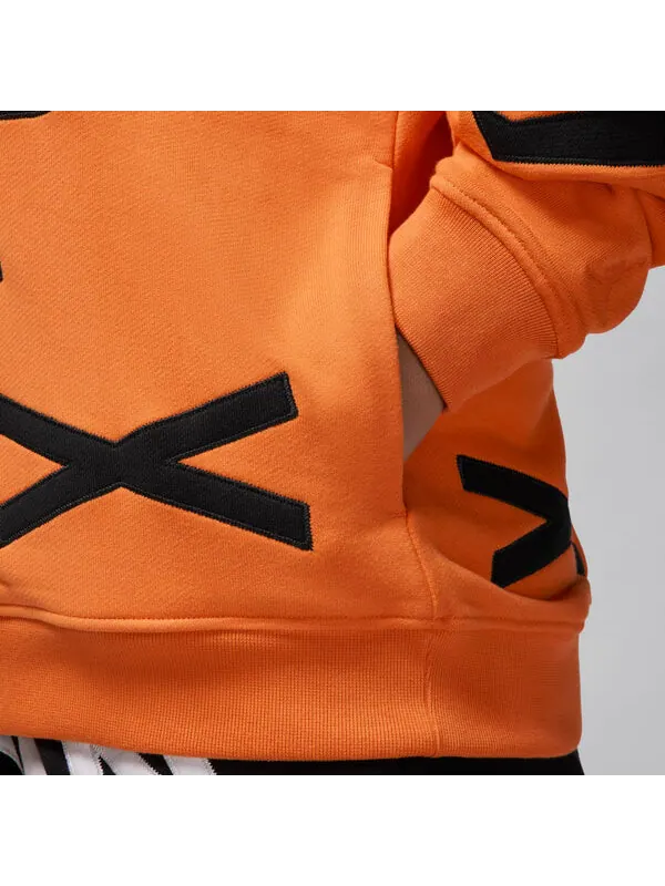 Толстовка x nina chanel abney флисовая толстовка Air Jordan — изображение 4 из 4, оранжевый/черный