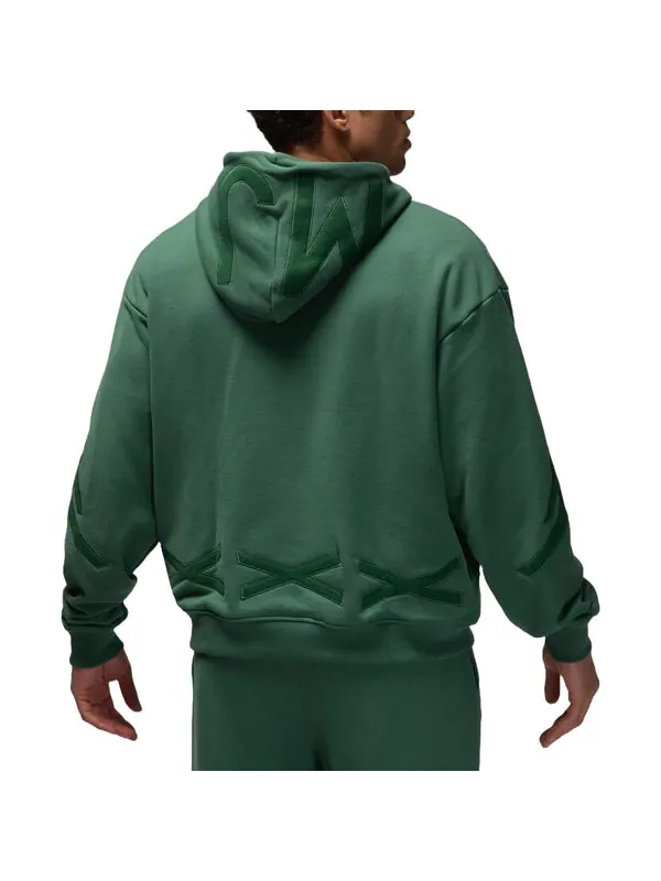 Толстовка x nina chanel fleece asia sizing 'green stone' Air Jordan — изображение 2 из 2, зеленый