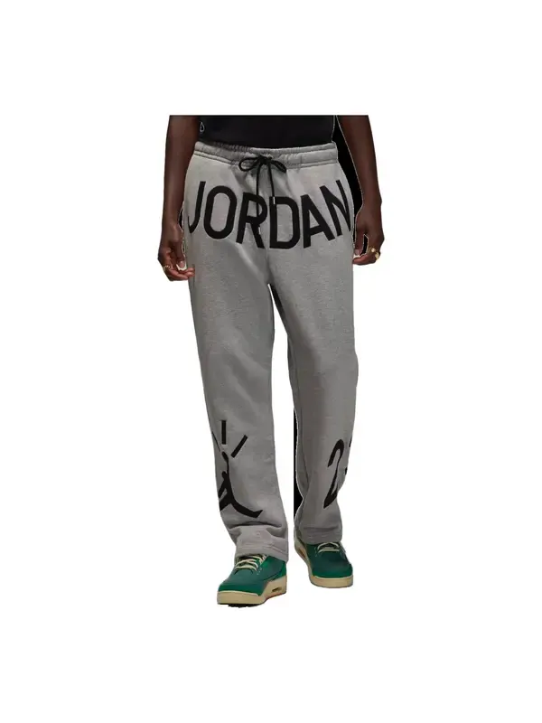 Штаны x nina chanel abney спортивные штаны азиатские размеры Air Jordan — изображение 1 из 2, серый/черный