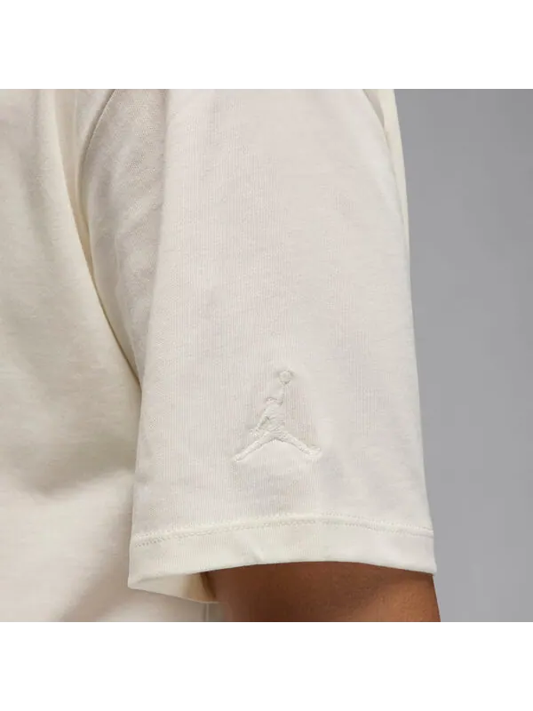 Футболка x nina chanel abney tee 'cream' Air Jordan — изображение 3 из 4, белый/черный