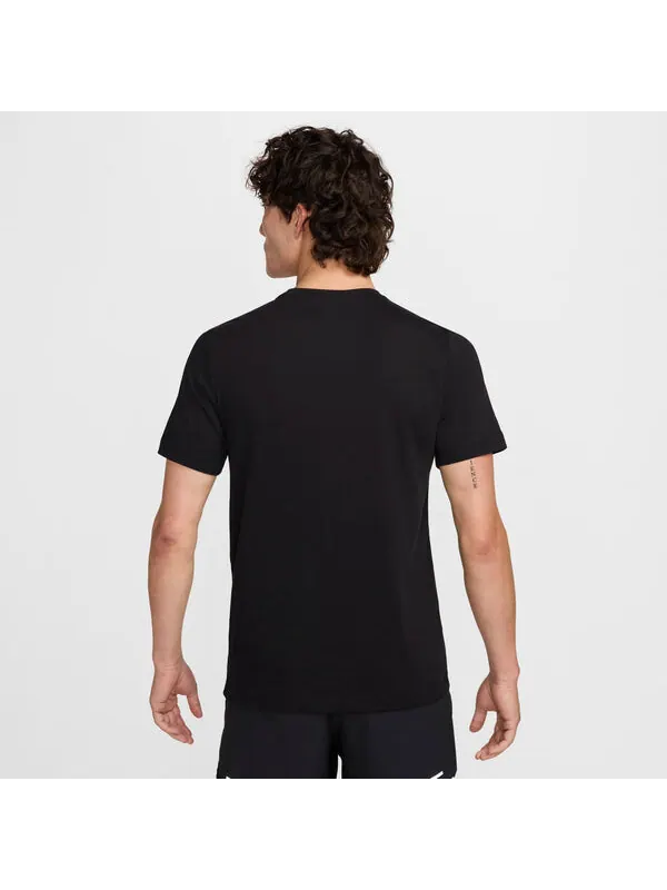 Футболка для бега Dri Fit Nike — изображение 1 из 2, черный