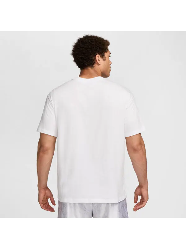 Футболка max90 баскетбольная футболка Nike — изображение 2 из 4, белый