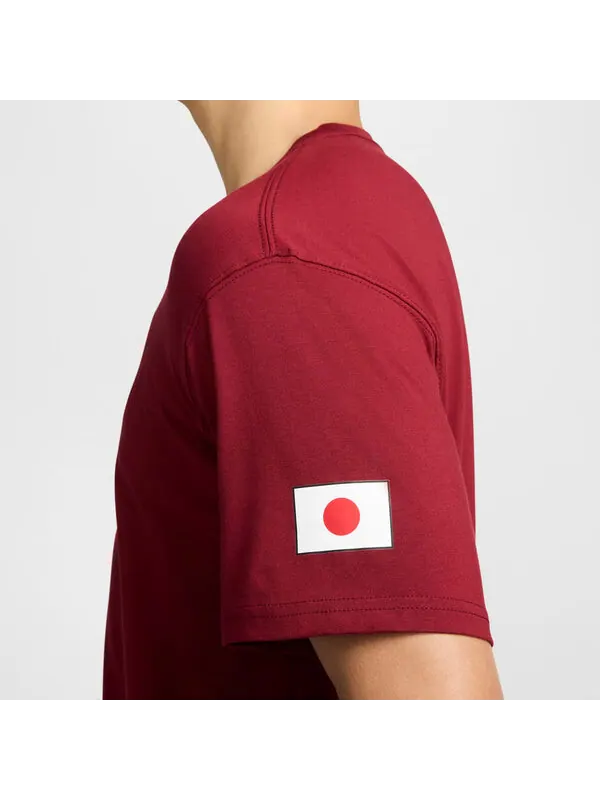 Футболка sb t-shirt 'team japan - red' Nike — изображение 4 из 4, красный