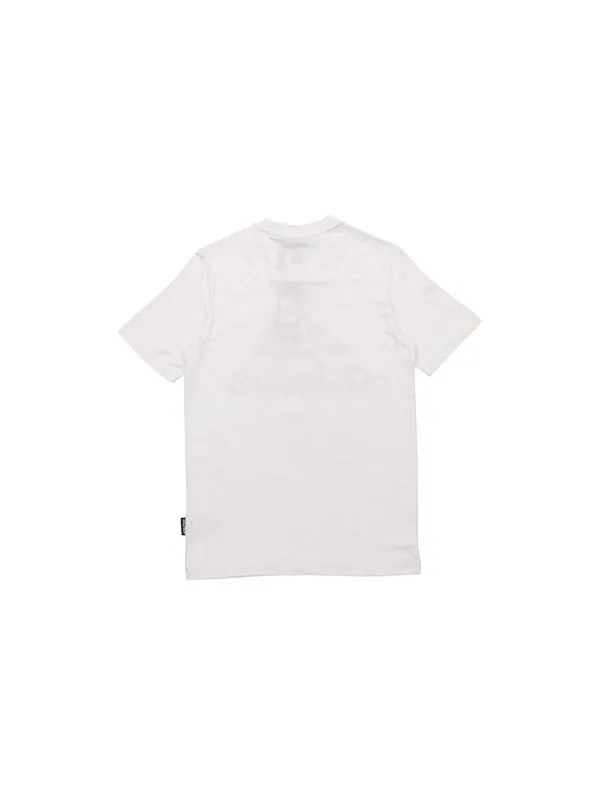 Футболка mh bos tee letter короткий рукав футболка мужская белая Adidas — изображение 2 из 4, белый