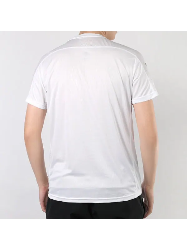 Футболка Men's adidas Running Sports Short Sleeve White T-Shirt — изображение 4 из 4, белый