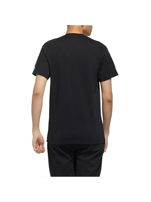 Футболка adidas Environmental Friendly Running Short Sleeve Black — изображение 4 из 4, черный