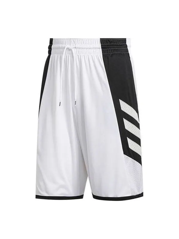 Шорты быстросохнущие баскетбольные шорты Adidas — изображение 1 из 3, белый/черный
