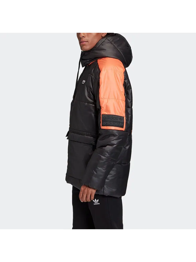 Куртка Adidas Originals R.y.v. Padded Stay Warm Colorblock Sports mid-length Hooded — изображение 5 из 6, черный