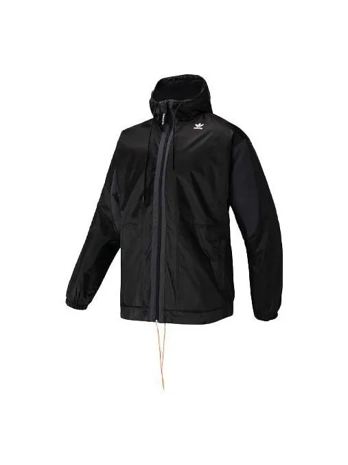 Куртка adidas originals Pt3 Hd Pf Jkt Athleisure Casual Sports Windproof Wear-resistant Hooded — изображение 1 из 4, черный