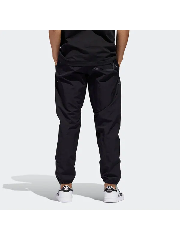 Спортивные штаны adidas originals SUMMER B-Ball Wind Pants — изображение 4 из 4, черный