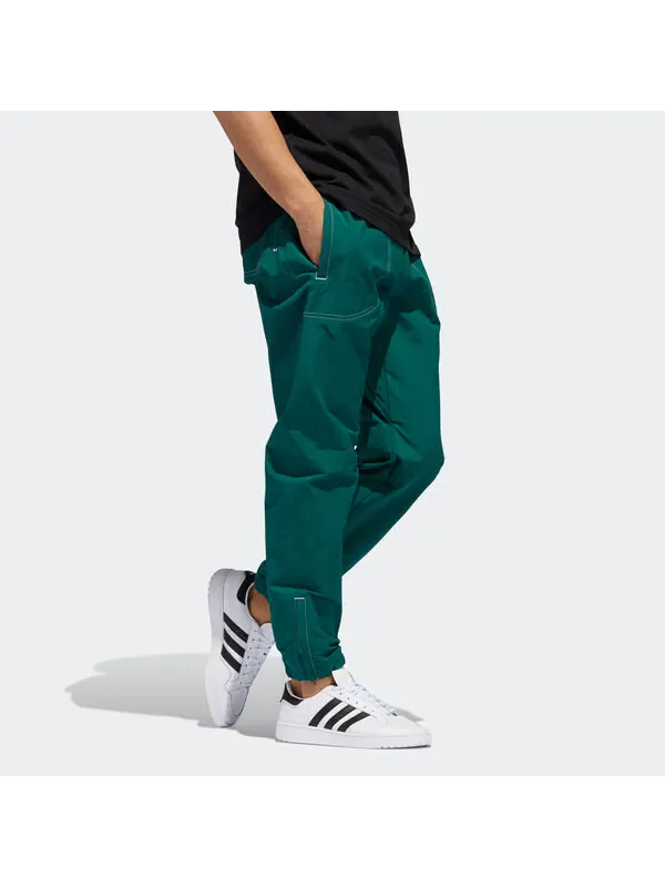Спортивные штаны adidas Summer B-Ball Tracksuit Bottoms - Green — изображение 4 из 4, зеленый
