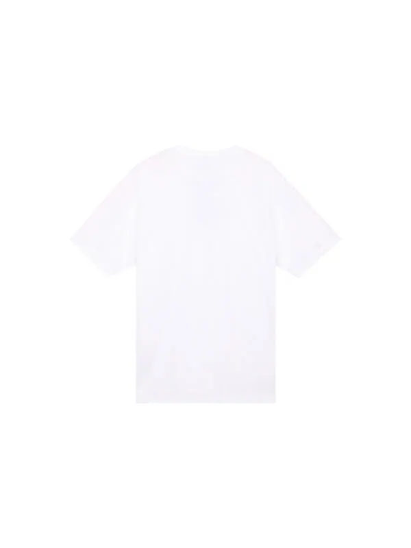 Футболка originals 3 stripe circle sports short sleeve white Adidas — изображение 2 из 4, белый