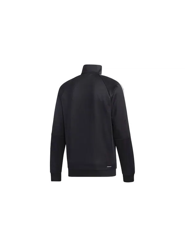 Куртка adidas Soccer/Football Training Sports Windproof Stand Collar Jacket Black — изображение 2 из 4, черный