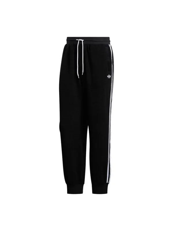 Спортивные штаны Men's adidas originals Camo Tp Side Stripe Running Sports Bundle Feet Pants Black — изображение 1 из 4