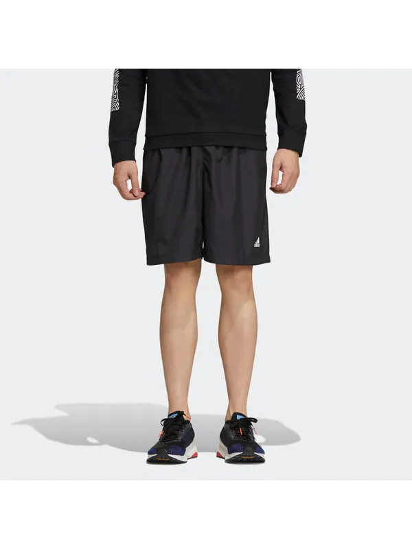 Шорты tyo wv sh m повседневные спортивные шнуровки дышащие шорты Adidas — изображение 3 из 4, черный