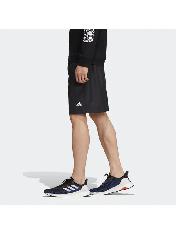 Шорты tyo wv sh m повседневные спортивные шнуровки дышащие шорты Adidas — изображение 4 из 4, черный