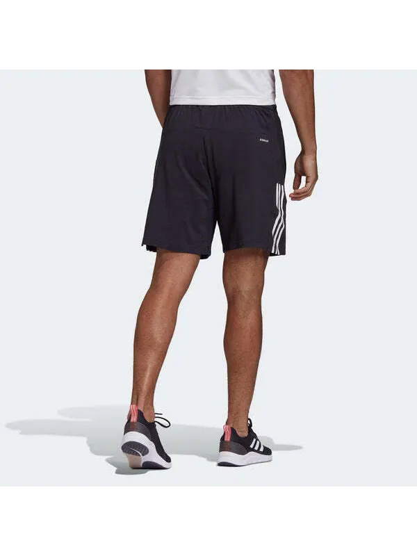 Шорты adidas M D2m Motion Sh Running Gym Stripe Breathable Sports Shorts Black — изображение 4 из 4, черный