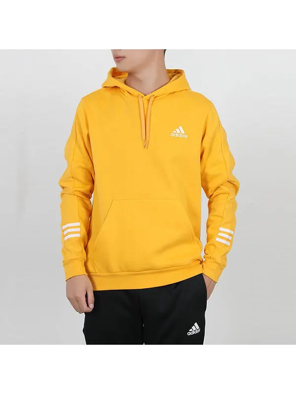 Толстовка adidas E Comf Hd Swt HoodedHoodedSweater Men Yellow — изображение 3 из 4, желтый
