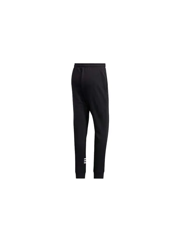 Спортивные штаны adidas M E Comf Pt Stripe Running Bundle Feet Sports Pants Black — изображение 2 из 4, черный