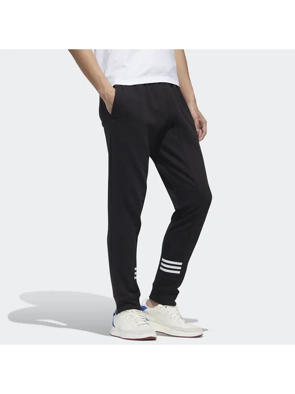 Спортивные штаны adidas M E Comf Pt Stripe Running Bundle Feet Sports Pants Black — изображение 3 из 4, черный