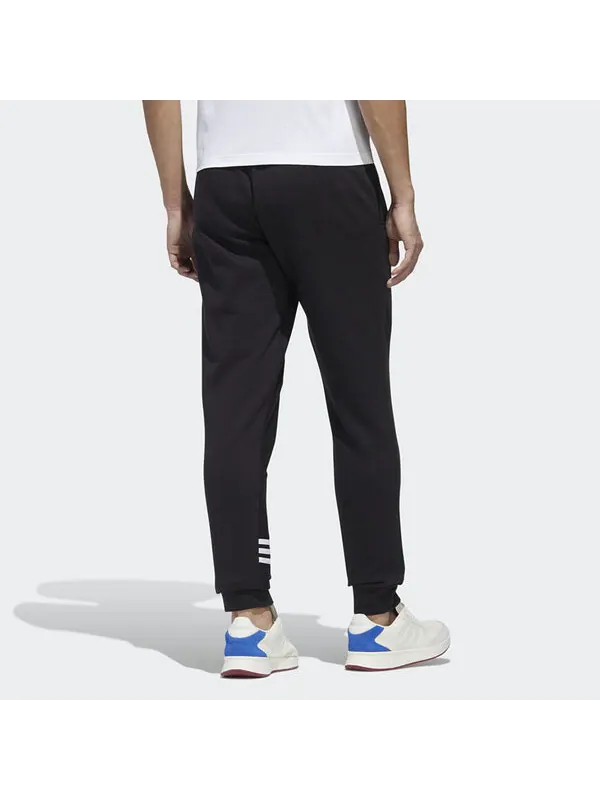 Спортивные штаны adidas M E Comf Pt Stripe Running Bundle Feet Sports Pants Black — изображение 4 из 4, черный
