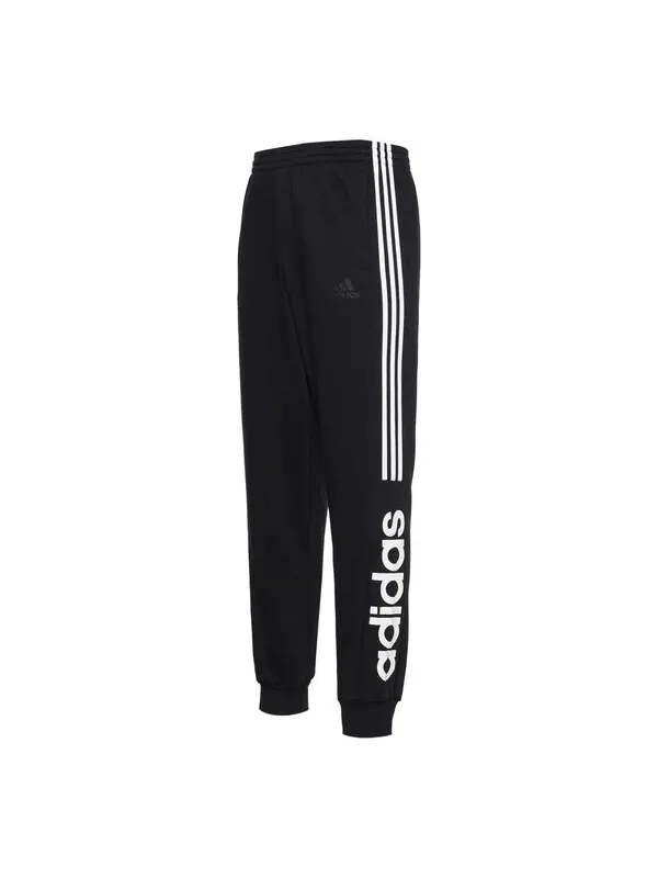 Спортивные штаны adidas Warm Windproof Loose Casual Sports Trousers Men's Black — изображение 1 из 4, черный