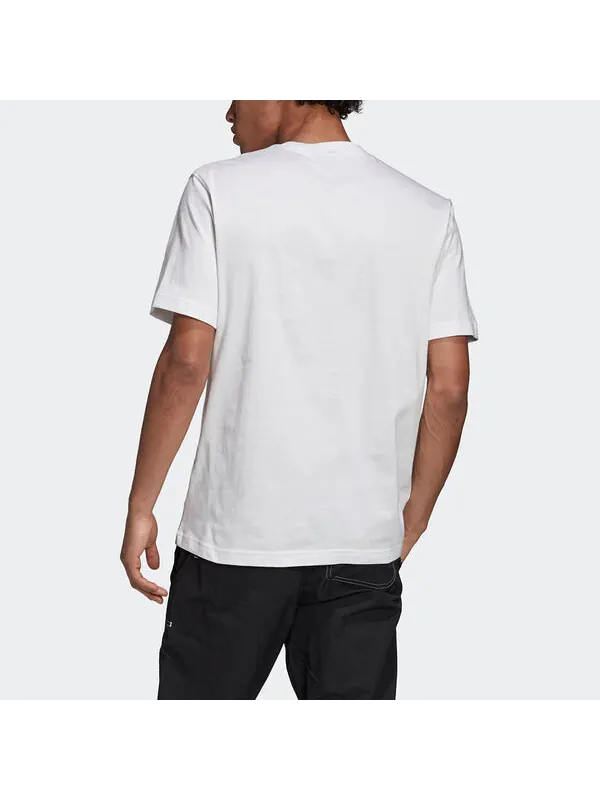 Футболка originals adv graphic tee alphabet printing sports short sleeve white Adidas — изображение 4 из 4, белый