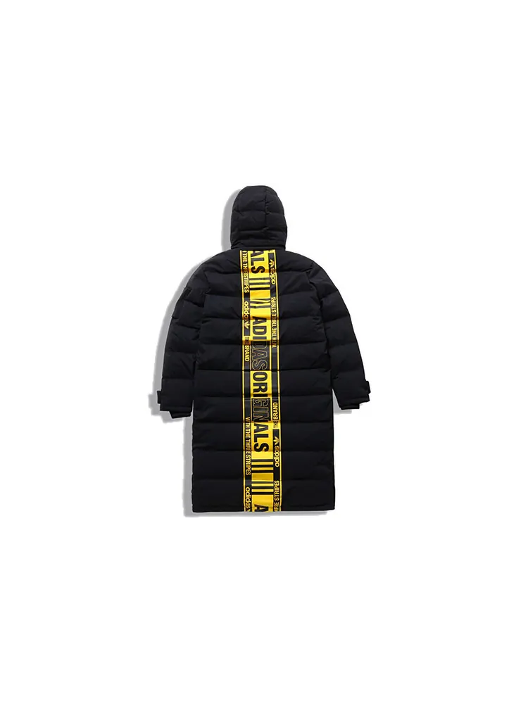 Пуховик мужской Adidas Originals Long — изображение 2 из 5, черный