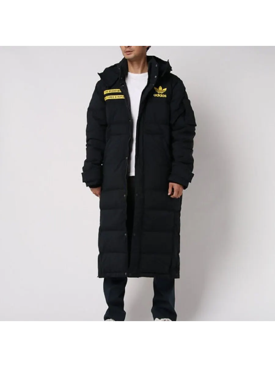 Пуховик мужской Adidas Originals Long — изображение 5 из 5, черный