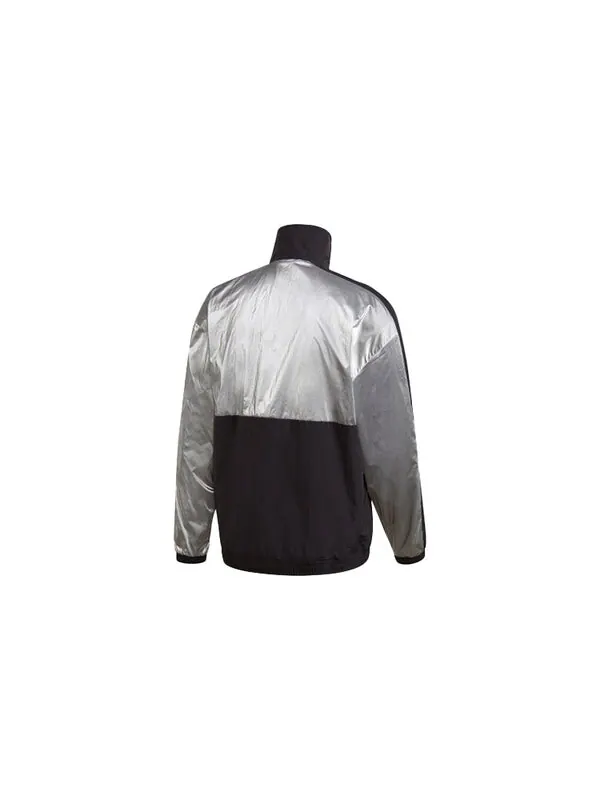 Куртка оригинальная tlm 02 trackt colorblock спортивная куртка с воротником-стойкой Adidas — изображение 2 из 4, черный
