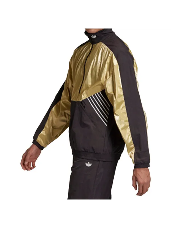 Куртка adidas originals TLM 02 Trackt Sports Jacket Black — изображение 4 из 4, черный