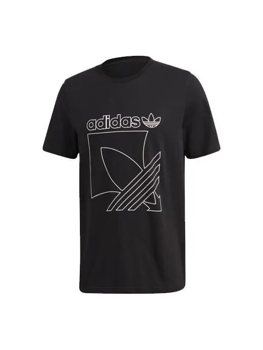 Футболка originals sprt 3s tee sports short sleeve black Adidas — изображение 1 из 4, черный