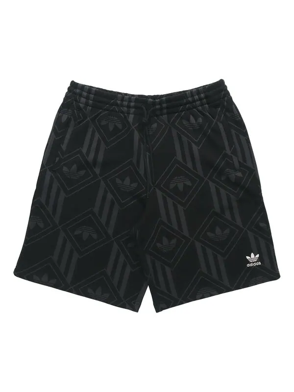 Шорты originals mono short tnl printing sports shorts black Adidas — изображение 1 из 4, черный