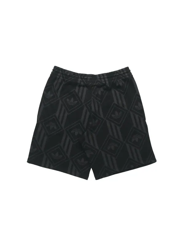 Шорты originals mono short tnl printing sports shorts black Adidas — изображение 2 из 4, черный