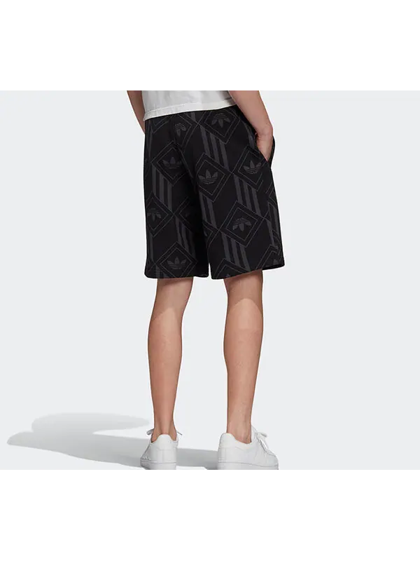 Шорты originals mono short tnl printing sports shorts black Adidas — изображение 4 из 4, черный
